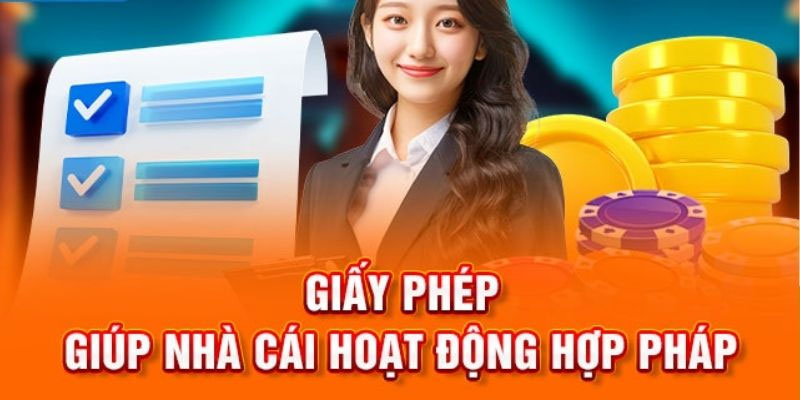 Giấy phép hoạt động hợp pháp tại 3King